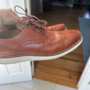 Classic Brown Cole Haan Leather Men's Brogues size 10